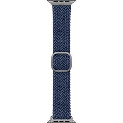 UNIQ-40MM-ASPOBLU [Apple Watch 40mmケース用 ナイロン製編組みバンド スポーツループ ブルー]