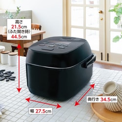 NW-JE10-BA 象印 圧力IH炊飯ジャー 5.5合 極め炊き ブラック ユアサプライムス.com｜象印 圧力IH炊飯ジャー 極め炊き NW-CA10