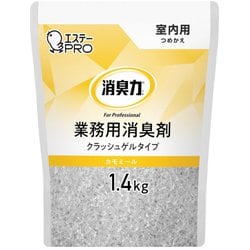 13043 [消臭力業務用 クラッシュゲルタイプ 室内用 つめかえ 1.4kg カモミール]