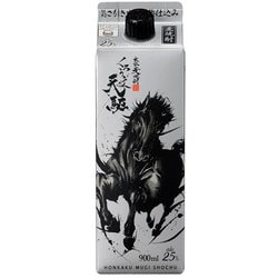 くろうま天駆 麦 25度 900ml パック