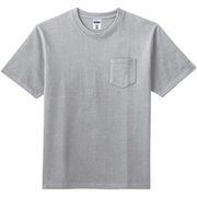 10.2オンスポケット付きスーパーヘビーウェイトＴシャツ MS1157 2 モクグレー XLサイズ [アウトドア カットソー メンズ]