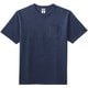 10.2オンスポケット付きスーパーヘビーウェイトＴシャツ MS1157 8 ネイビー Mサイズ [アウトドア カットソー メンズ]