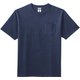 10.2オンスポケット付きスーパーヘビーウェイトＴシャツ MS1157 8 ネイビー XXXLサイズ [アウトドア カットソー メンズ]