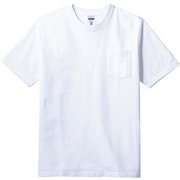 10.2オンスポケット付きスーパーヘビーウェイトＴシャツ MS1157 15 ホワイト XLサイズ [アウトドア カットソー メンズ]