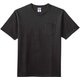 10.2オンスポケット付きスーパーヘビーウェイトＴシャツ MS1157 16 ブラック Sサイズ [アウトドア カットソー メンズ]
