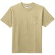 10.2オンスポケット付きスーパーヘビーウェイトＴシャツ MS1157 65 サンドカーキ Sサイズ [アウトドア カットソー メンズ]