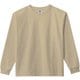 10.2オンススーパーヘビーウェイトロングスリーブＴシャツ MS1608 65 サンドカーキ Lサイズ [アウトドア カットソー メンズ]