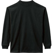 10.2オンススーパーヘビーウェイトモックネックTシャツ MS1610 16 ブラック Mサイズ [アウトドア カットソー メンズ]