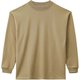 10.2オンススーパーヘビーウェイトモックネックTシャツ MS1610 65 サンドカーキ Mサイズ [アウトドア カットソー メンズ]