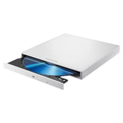 USB A対応 ポータブルDVDドライブ USB電源補助ケーブル・保存ソフト付き 白 DVRP-UB8W