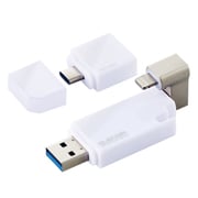 MF-LGU3B064GWH [iPhone iPad USBメモリ Apple MFI認証 64GB ホワイト]