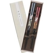 箸 夫婦箸 箱入 高級 トムソン 和紙唐菊
