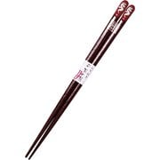 箸 20.5cm レッド ふりむき 干支箸 辰