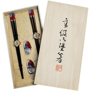 箸 箸置付き 夫婦箸 桐箱 凱風快晴