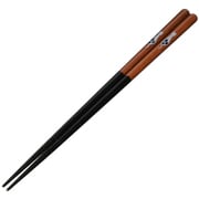 箸 23cm ブラック 食洗機対応 レトロ 猫