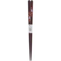 箸 20.5cm レッド 粋 うさぎ