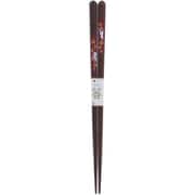 箸 20.5cm レッド 粋 うさぎ