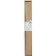 箸箱 25.5cm 木製 白木 一半用