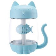 3IN1 ネコ加湿器＆扇風機＆ライト NKC035-BL
