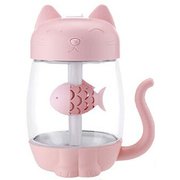 3IN1 ネコ加湿器＆扇風機＆ライト NKC035-PK