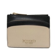 Kate Spade ケイトスペード  コインケース カードケース レディース ベージュ ブラック 並行輸入品 PWR00017-195