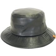 UNIVERSAL OVERALL（ユニバーサルオーバーオール） 21AW-UOD259SZ PU HAT 91 BLACK 21AW-UOD259SZ