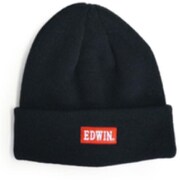EDWIN jr （エドウィン ジュニア） 21AW-EJD700SK BOX刺繍ワッチ 91 BLACK 21AW-EJD700SK