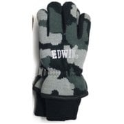 EDWIN jr (エドウィン ジュニア) 21AW-EJT707SK 迷彩ジャガードグローブ 91 BLACK 21AW-EJT707SK