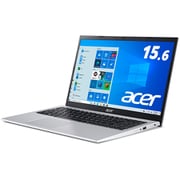 Aspire 3/15.6型/Celeron N4500/メモリ 4GB/SSD 256GB/ドライブ無し/Windows 10 Home（64bit）/Office Home ＆ Business 2019 （個人向け）/ピュアシルバー A315-35-A14U/SF