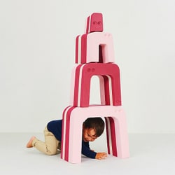 【bobles ボブルス】ピンク アリクイ 体幹 積み木セット 3つのサイズ 楽天市場】Bornelund ボーネルンド bObles ボブルス アリクイ4個