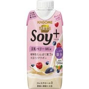野菜生活 Soy+ 豆乳ベリーMix 330ml*12本入 [野菜ジュース]