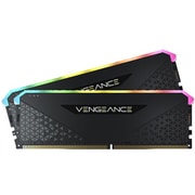 VENGEANCE RGB RS DDR4 UDIMM 32GB (16GBx2) DDR4-3600 (PC4-28800) CL18/1.35V XMP2.0 Black CMG32GX4M2D3600C18