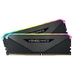 VENGEANCE RGB RT DDR4 UDIMM 32GB （16GBx2） DDR4-3200 （PC4-25600） CL16/1.35V XMP2.0 Black CMN32GX4M2Z3200C16