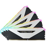 VENGEANCE RGB RT DDR4 UDIMM 32GB (8GBx4) DDR4-3200 (PC4-25600) CL16/1.35V XMP2.0 White CMN32GX4M4Z3200C16W
