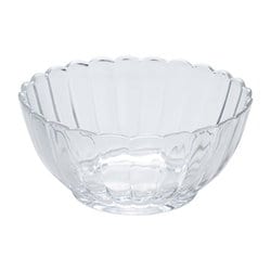 ガラス 鉢 中鉢 ボウル 約14cm 菊華 MKG-114014