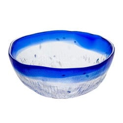 ガラス 鉢 中鉢 ボウル 約15cm 凌2303 MKG-112303