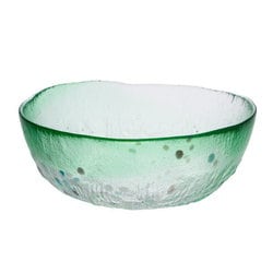 ガラス 鉢 麺鉢 ボウル 約18cm 凌2604 MKG-112604