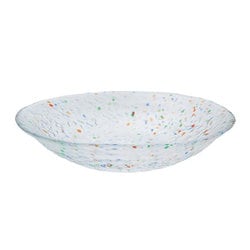 ガラス 皿 プレート 大皿 約25cm M22761 MKG-122761