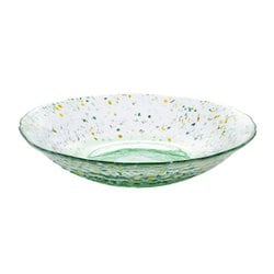 ガラス 皿 プレート 大皿 約25cm M22763 MKG-122763