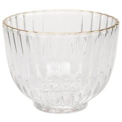 ガラス 盃 酒器 金付 約60ml T150 MKG-427153