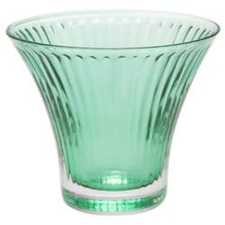 ガラス 盃 酒器 約50ml No.65 EM グリーン MKG-427393