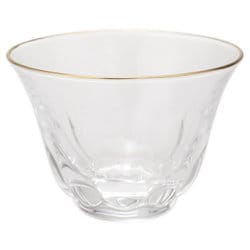 ガラス 盃 酒器 口金 約55ml 漫 MKG-428123