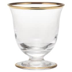 食前酒 グラス 大 約90ml スキ口金 MKG-428115