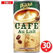 ポッカコーヒーカフェオレ 190g×30