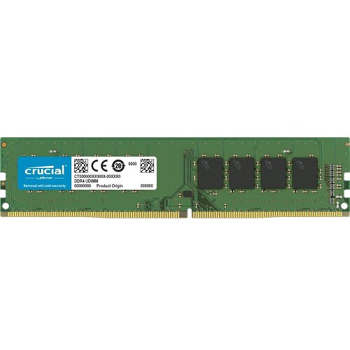 CT16G4DFRA266 [16GB（16GBx1） DDR4-2666MHz （PC4-21300） CL19 288pin UDIMM NON-ECC 1.2V Universal Part Numbers]