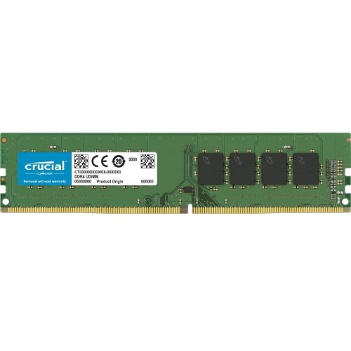 crucial クルーシャル  CT16G4DFRA32A [16GB（16GBx1） DDR4-3200MHz （PC4-25600） CL22 288pin UDIMM NON-ECC 1.2V Universal Part Numbers]