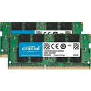 CT2K8G4SFRA266 [16GB Kit（8GBx2） DDR4-2666MHz （PC4-21300） CL19 260pin SODIMM NON-ECC 1.2V Universal Part Numbers]