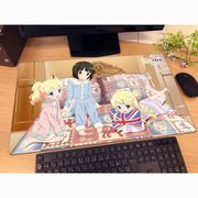 きんいろモザイク Thank you！！ ラバーマット 忍＆アリス＆カレン [キャラクターグッズ]