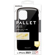 LP-IP21PLABK [iPhone 13 Pro用 超軽量・極薄・耐衝撃ハイブリッドケース PALLET AIR ブラック]