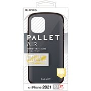 LP-IP21PLAMGY [iPhone 13 Pro用 超軽量・極薄・耐衝撃ハイブリッドケース PALLET AIR マットダークグレー]